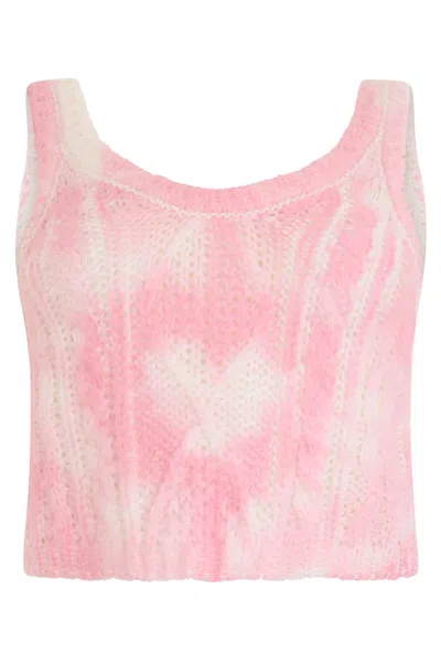 Red Valentino Sleeveless Pink Top, Minimal And Versatile.