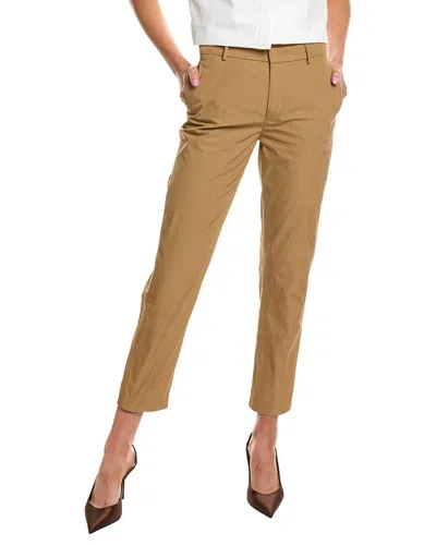 Red Valentino Slim Pant In Brown