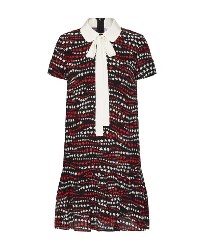 Red Valentino Woman Mini Dress Black Size 6 Silk