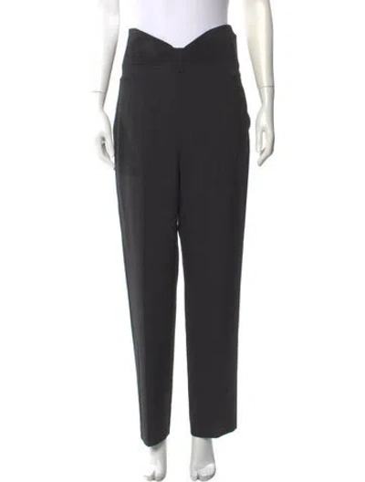 Pre-owned Red Valentino Straight Leg Pants In Green
