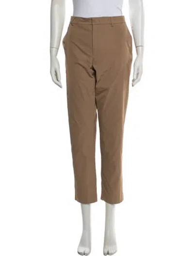 Pre-owned Red Valentino Straight Leg Pants In Neutrals
