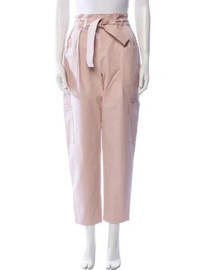 Pre-owned Red Valentino Straight Leg Pants In Pink