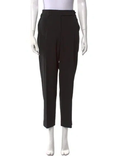 Pre-owned Red Valentino Straight Leg Pants W/ Tags In Black
