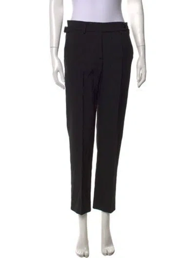 Pre-owned Red Valentino Straight Leg Pants W/ Tags In Black