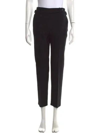 Pre-owned Red Valentino Straight Leg Pants W/ Tags In Black