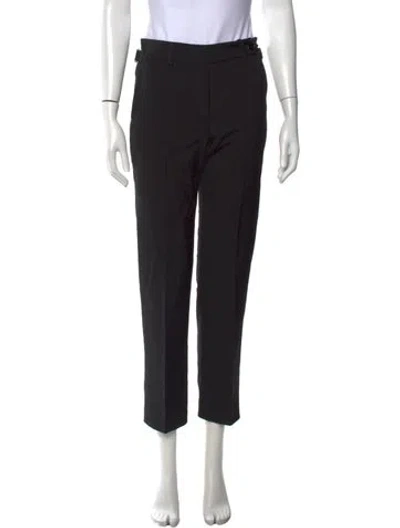 Pre-owned Red Valentino Straight Leg Pants W/ Tags In Black