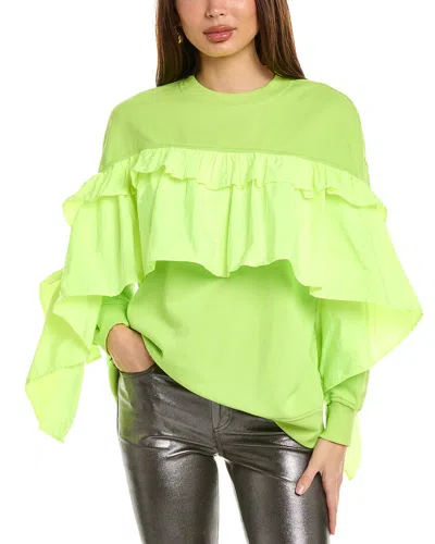 Red Valentino Sweatshirt In Yellow