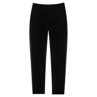 Pre-owned Red Valentino Velvet Trousers With Zipped Cuffs