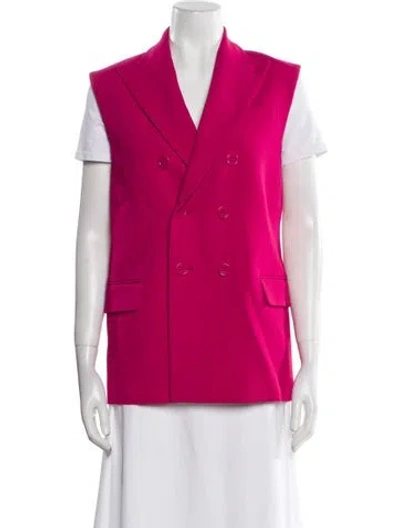 Pre-owned Red Valentino Vest W/ Tags In Pink
