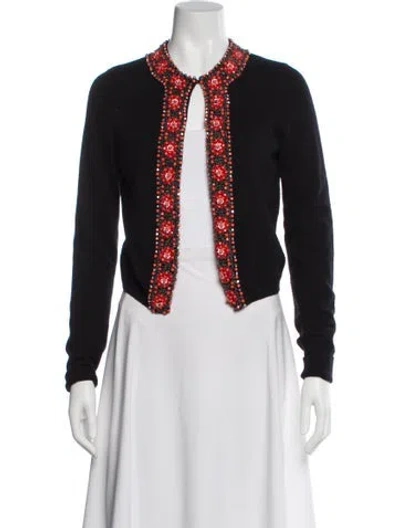 Pre-owned Red Valentino Virgin Wool Evening Jacket In White