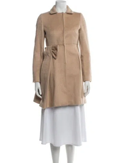Pre-owned Red Valentino Virgin Wool Jacket In Neutral