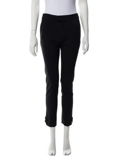 Pre-owned Red Valentino Virgin Wool Skinny Leg Pants In Multi