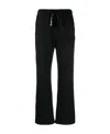 Red Valentino Waist Drawstring Casual Pants In Black