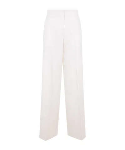 Red Valentino Wide-leg Casual Pants In White