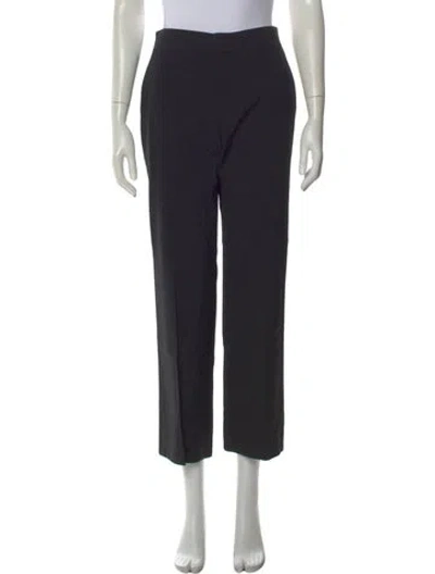 Pre-owned Red Valentino Wide Leg Pants In Black