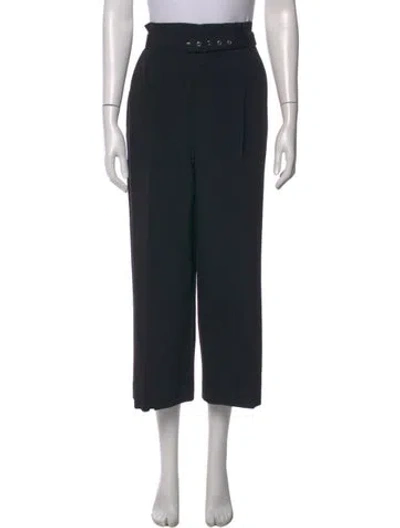 Pre-owned Red Valentino Wide Leg Pants In Blue