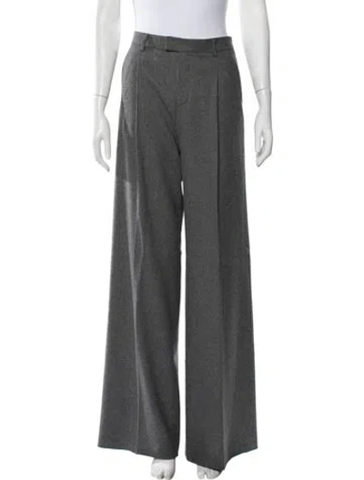 Pre-owned Red Valentino Wide Leg Pants In Gray