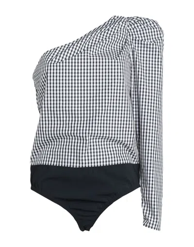 Red Valentino Tops In Black