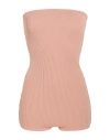 Red Valentino Woman Bodysuit Blush Size Xs Viscose, Polyamide In Pink