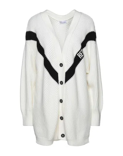 Red Valentino Cardigans In White