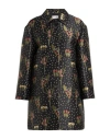 Red Valentino Woman Jacket Black Size 4 Polyester In Black