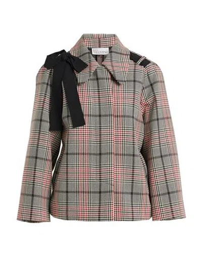 Red Valentino Woman Jacket Black Size 6 Virgin Wool, Polyester