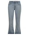 Red Valentino Woman Jeans Blue Size 8 Cotton In Blue