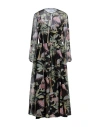 Red Valentino Woman Maxi Dress Black Size 2 Cotton, Silk