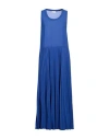 Red Valentino Woman Maxi Dress Bright Blue Size 6 Polyester