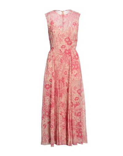 Red Valentino Long Dresses In Coral