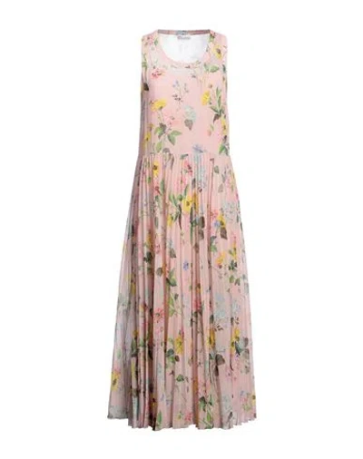 Red Valentino Woman Maxi Dress Pastel Pink Size 6 Polyester