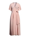 Red Valentino Woman Maxi Dress Pink Size 4 Silk In Pink