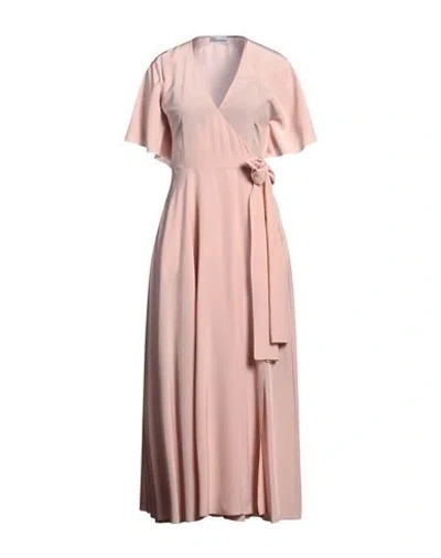 Red Valentino Woman Maxi Dress Pink Size 4 Silk