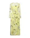 Red Valentino Woman Maxi Dress Yellow Size 2 Polyester
