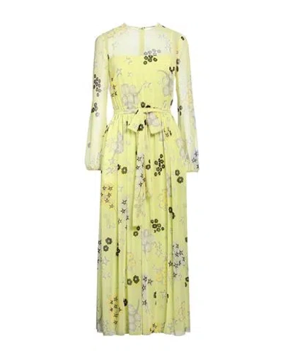 Red Valentino Woman Maxi Dress Yellow Size 2 Polyester