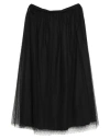 Red Valentino Woman Maxi Skirt Black Size 10 Polyamide