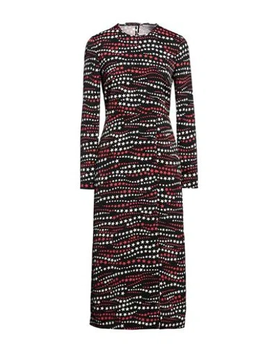 Red Valentino Woman Midi Dress Black Size 4 Polyester