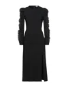 Red Valentino Midi Dresses In Black