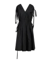 Red Valentino Woman Midi Dress Black Size 8 Polyester