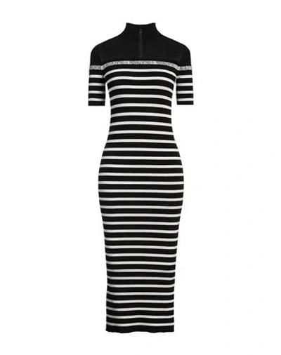 Red Valentino Woman Midi Dress Black Size Xs Viscose, Polyester