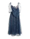 Red Valentino Midi Dresses In Blue