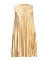 Red Valentino Woman Midi Dress Ocher Size 2 Polyester In Yellow