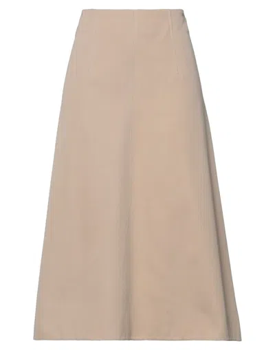 Red Valentino Midi Skirts In Beige