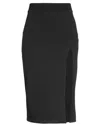 Red Valentino Midi Skirts In Black