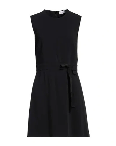 Red Valentino Woman Mini Dress Black Size 0 Acetate, Viscose, Elastane, Cotton