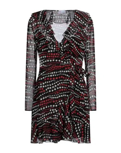 Red Valentino Woman Short Dress Black Size 2 Silk