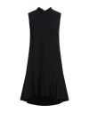 Red Valentino Woman Mini Dress Black Size 8 Acetate, Viscose In Black