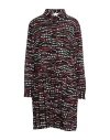 Red Valentino Woman Mini Dress Black Size 8 Polyester In Black