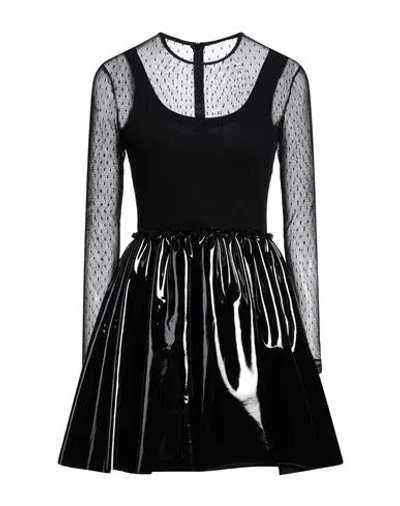 Red Valentino Woman Mini Dress Black Size M Polyamide, Polyester, Elastane, Polyurethane