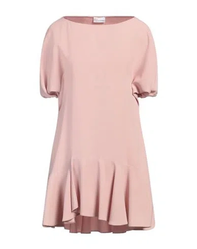 Red Valentino Woman Mini Dress Blush Size 10 Acetate, Viscose In Pink